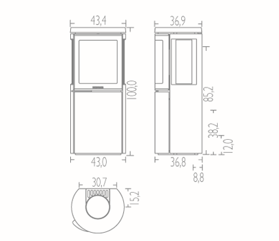 hwam 2630-m braendeovn moderne sidehaengt laage-measures